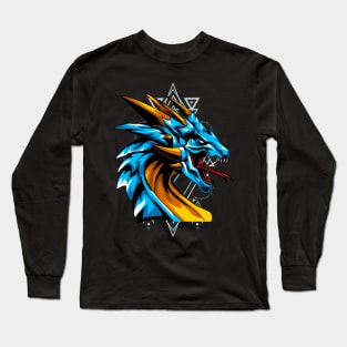 dragon angry Long Sleeve T-Shirt